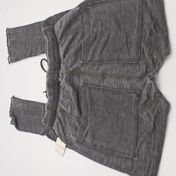 Free People Cozy All Day Harem Leggings Washed Black XS - Picture 14 of 16